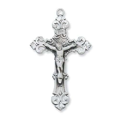 Sterling Silver Crucifix Pendant | The Catholic Company