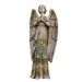 Standing Garden Angel with Floral Trim - 24 inch | The Catholic Company