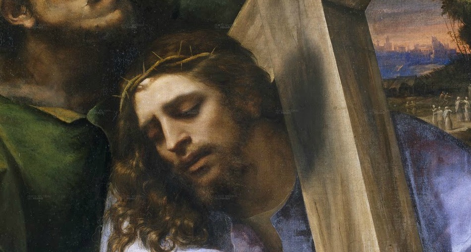 Detail of Christ Carrying Cross by Sebastiano del Piombo