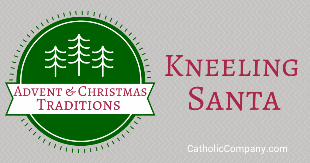 Kneeling Santa