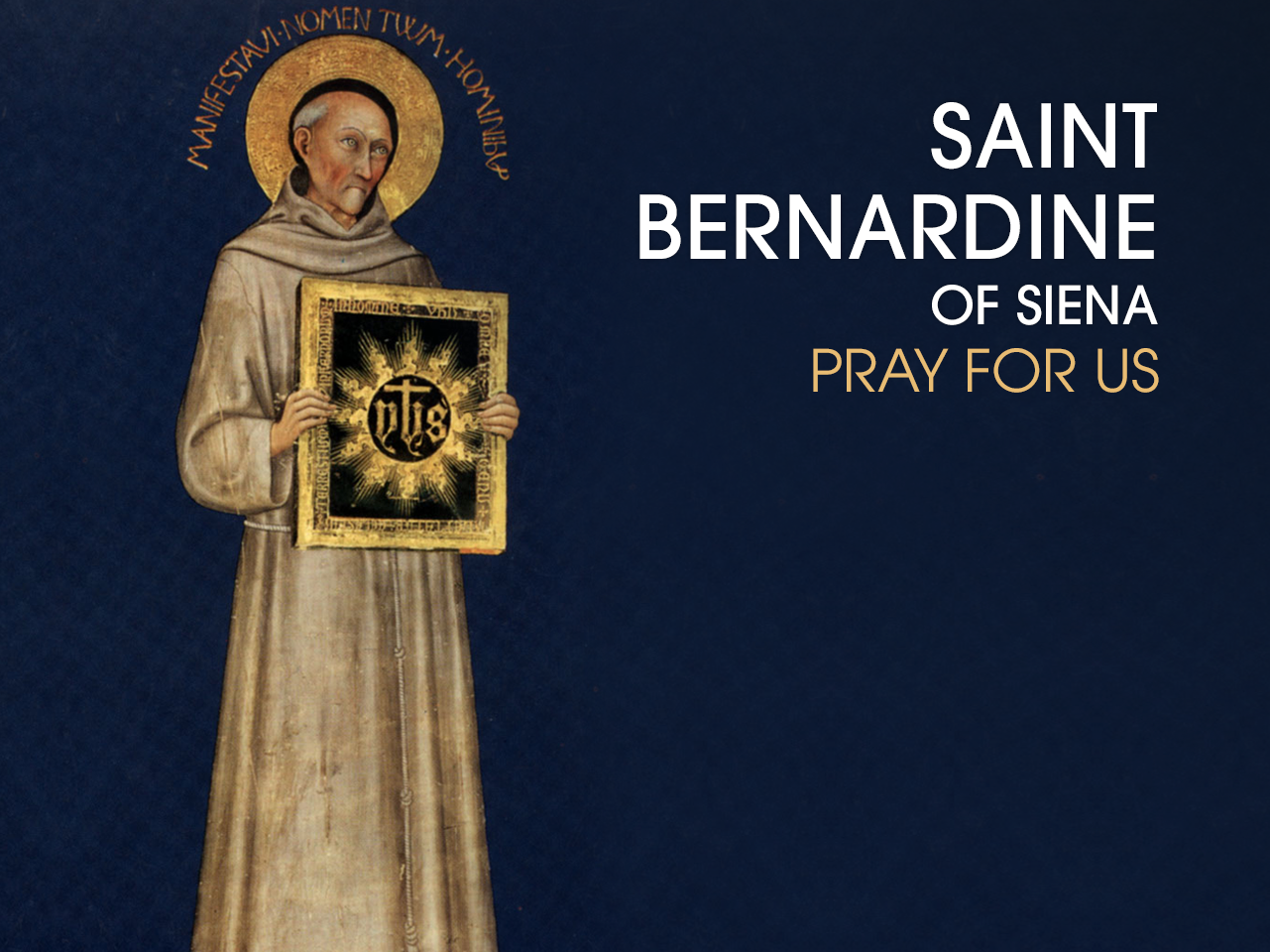 St. Bernardine of Siena