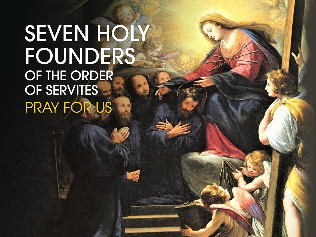 St. Manettus and the Seven Founders of the Order of Servites