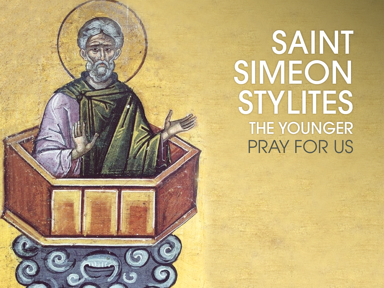 St. Simeon Stylites the Younger