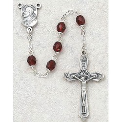 January Birthstone Rosary