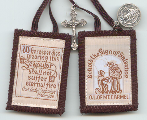 brown scapular