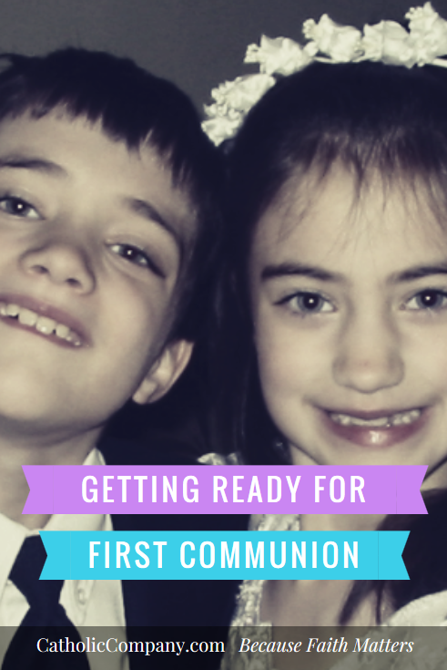 Getting Ready for First Holy Communion Season