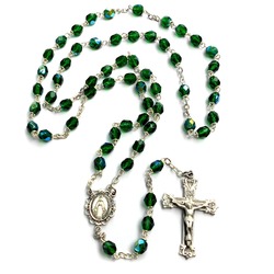 May Birthstone Rosary