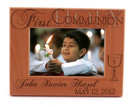 Personalizable First Communion Photo Frames