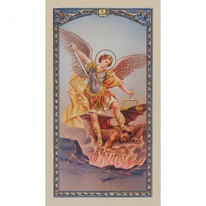St. Michael Prayer Card