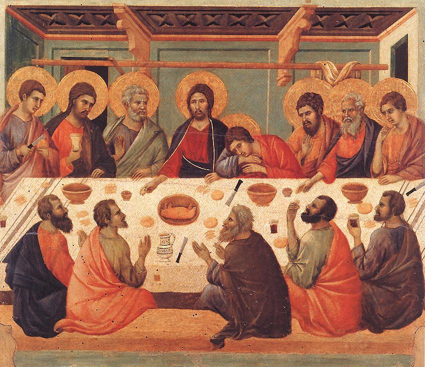 The Last Supper by Duccio
