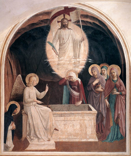Resurrection of Christ and Women at the Tomb by Fra Angelico