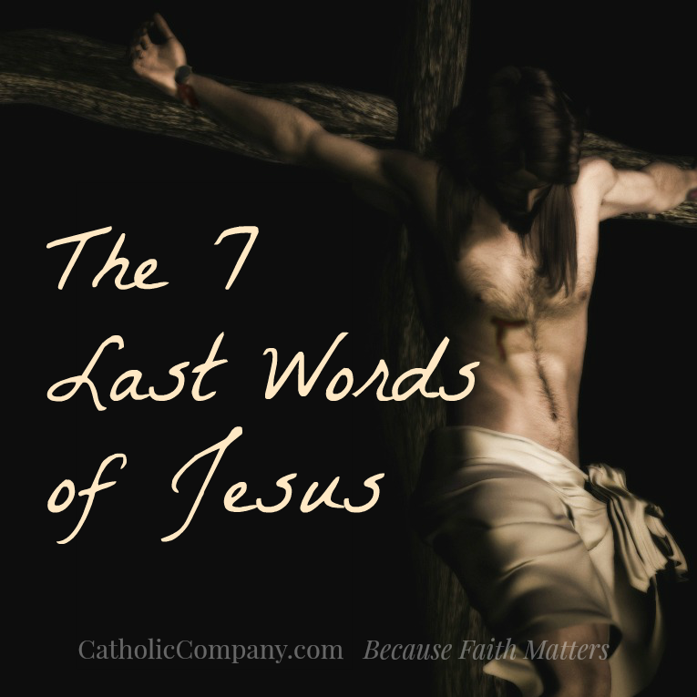 The Last 7 Words Of Jesus A Lenten Meditation The Catholic Company® 1885