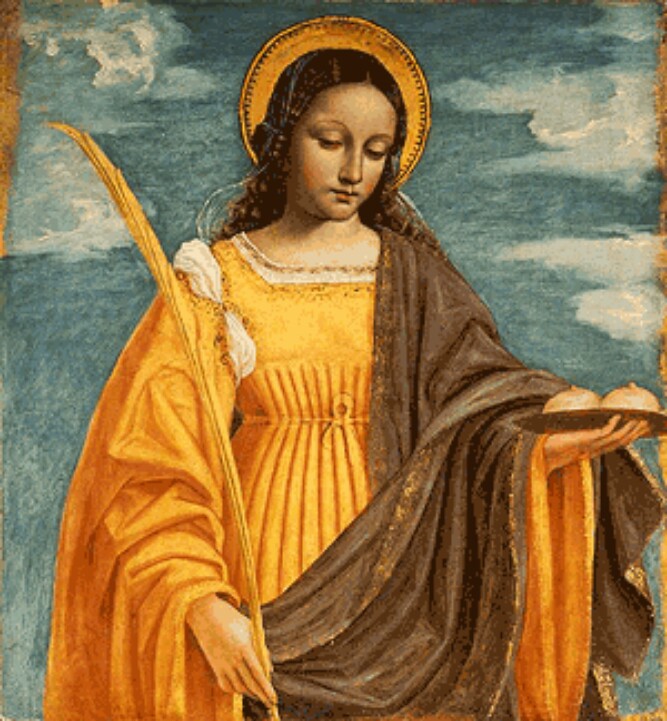 The Virgin Martyrs as Models of Purity: St. Agatha