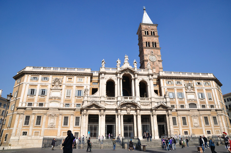 St. Mary Maggiore Basilica in Rome - the most important and one of the oldest churches dedicated to Our Lady.