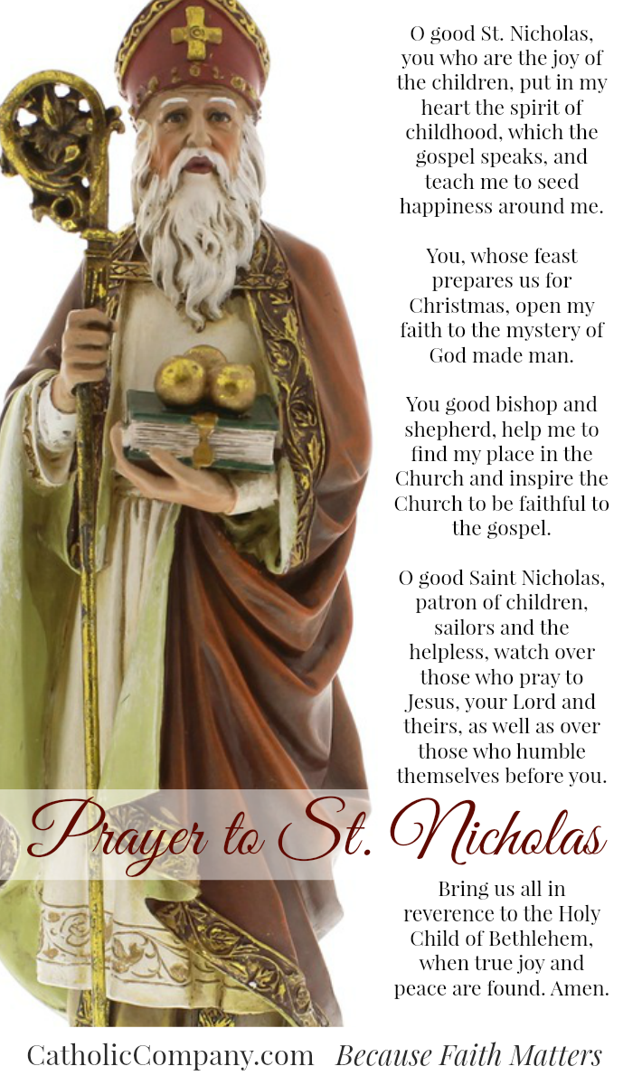 Prayer to Saint Nicholas