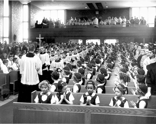 Catholic School Kid's Mass 