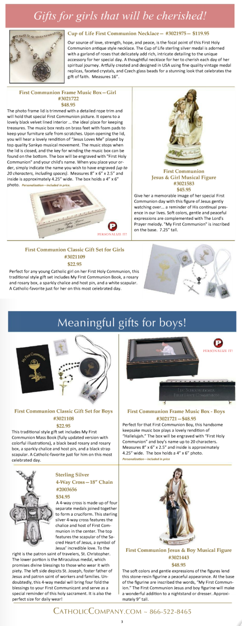 First Communion Gift Guide