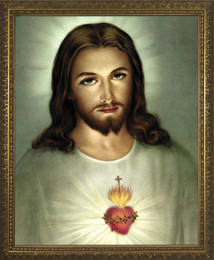 Sacred Heart of Jesus Framed Print