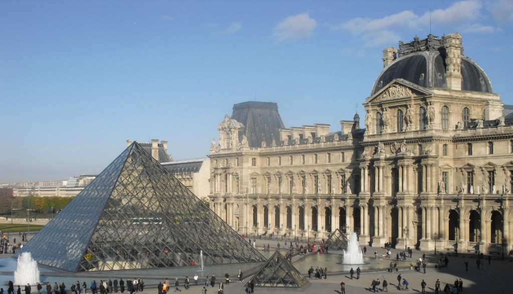 The Louvre in Paris, France