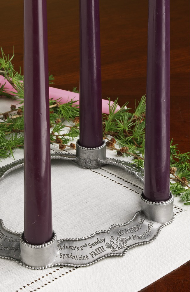 Four Weeks of Advent Classic Advent Wreath Set