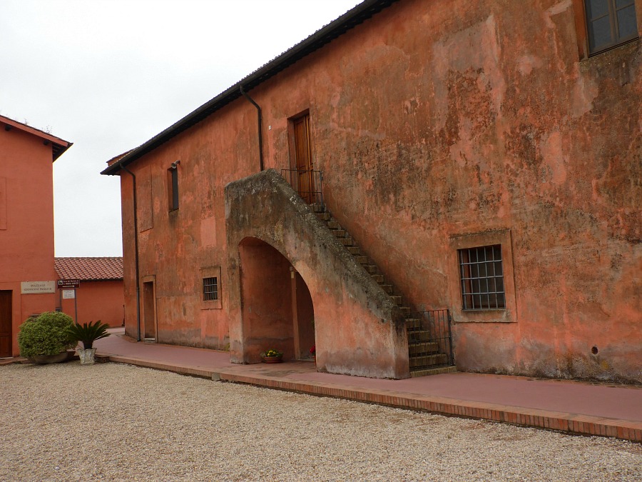 The Sanctuary of Santa Maria Goretti near Nettuno, Italy, the factory-turned-family-home where she was attacked. (Photo: Delicious Italy)