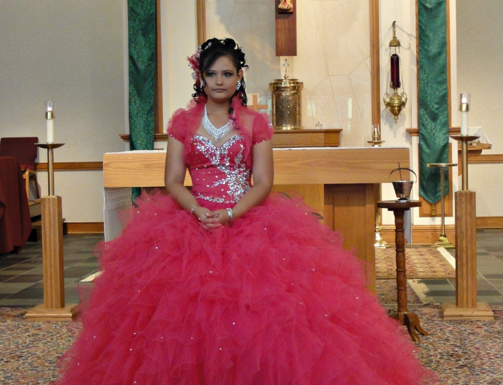 Quinceañera Mass at St. Vincent de Paul in Charlotte, NC