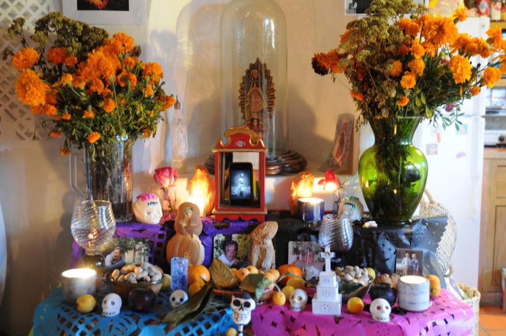zday of the dead shrine