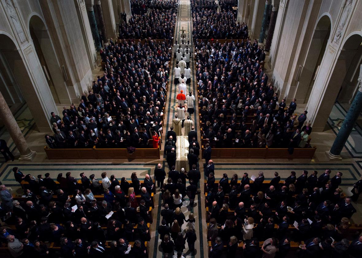 Full Text & Video of Justice Scalia's Funeral Homily by His Son, a Catholic Priest