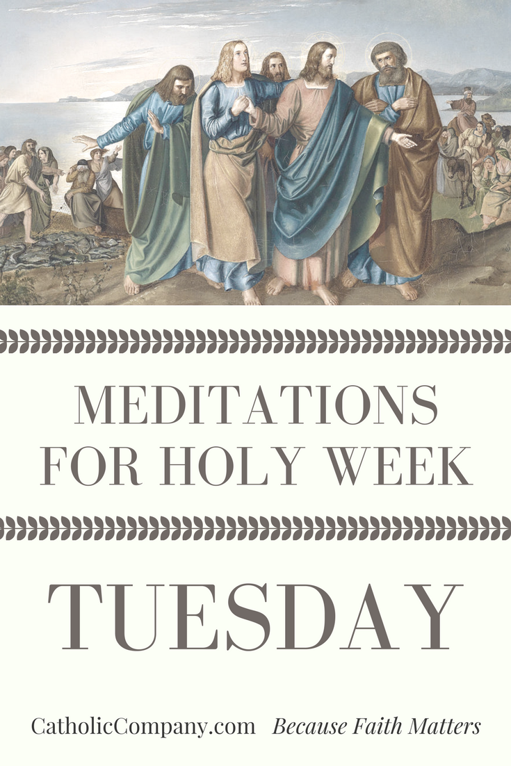 Meditation for Holy Week Tuesday