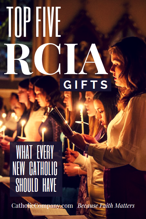 Our top 5 must have R.C.I.A. gifts for those being received into the Catholic Church