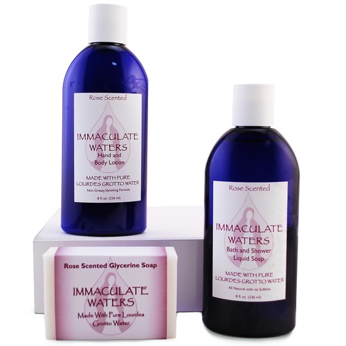 Immacualate Waters Soap & Lotion gift set
