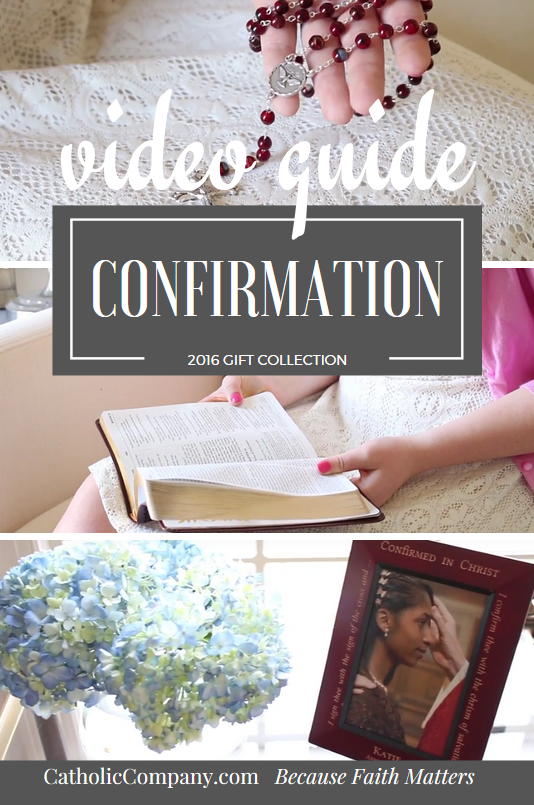 Watch our 2016 Confirmation Video Gift Guide
