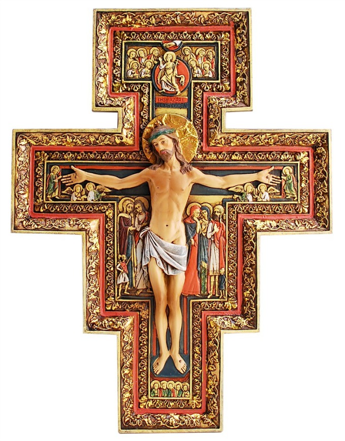 San Damiano Cross 10"