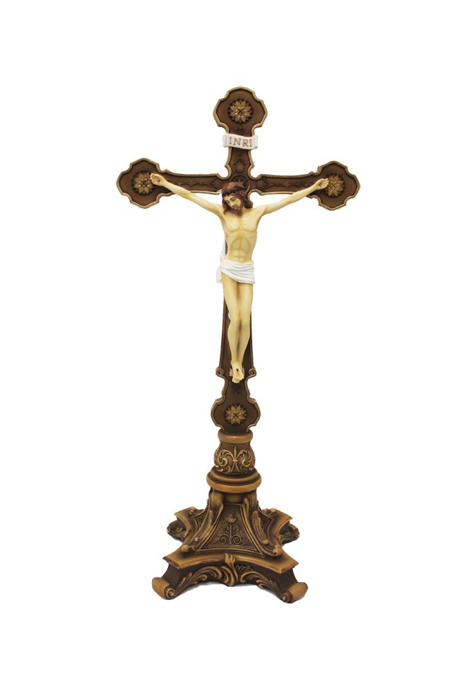 Standing Crucifix 13"