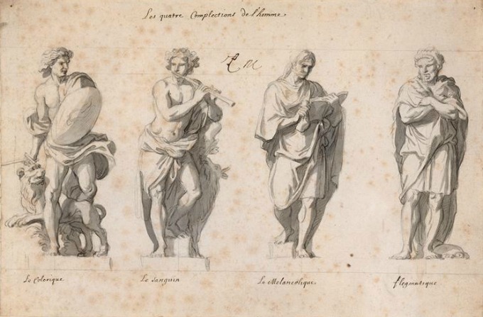 Illustration of the Four Temperaments