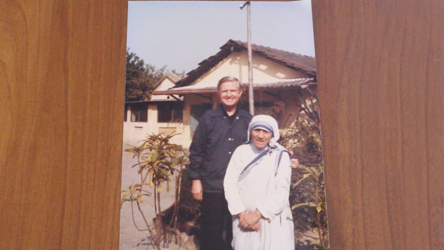 From Bishop Curlin's stack of photos with Mother Teresa