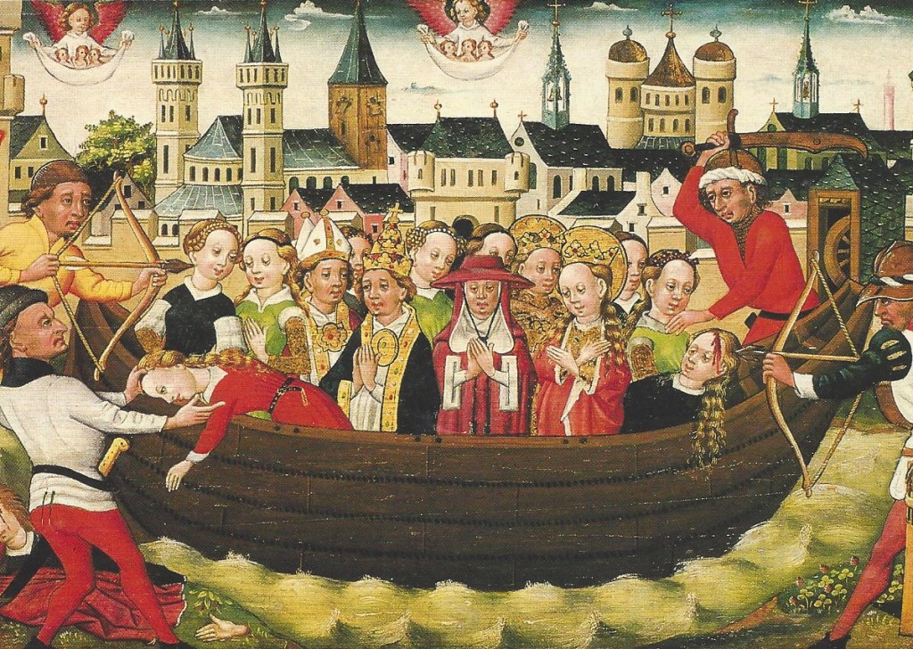 The life of St. Ursula and her companions