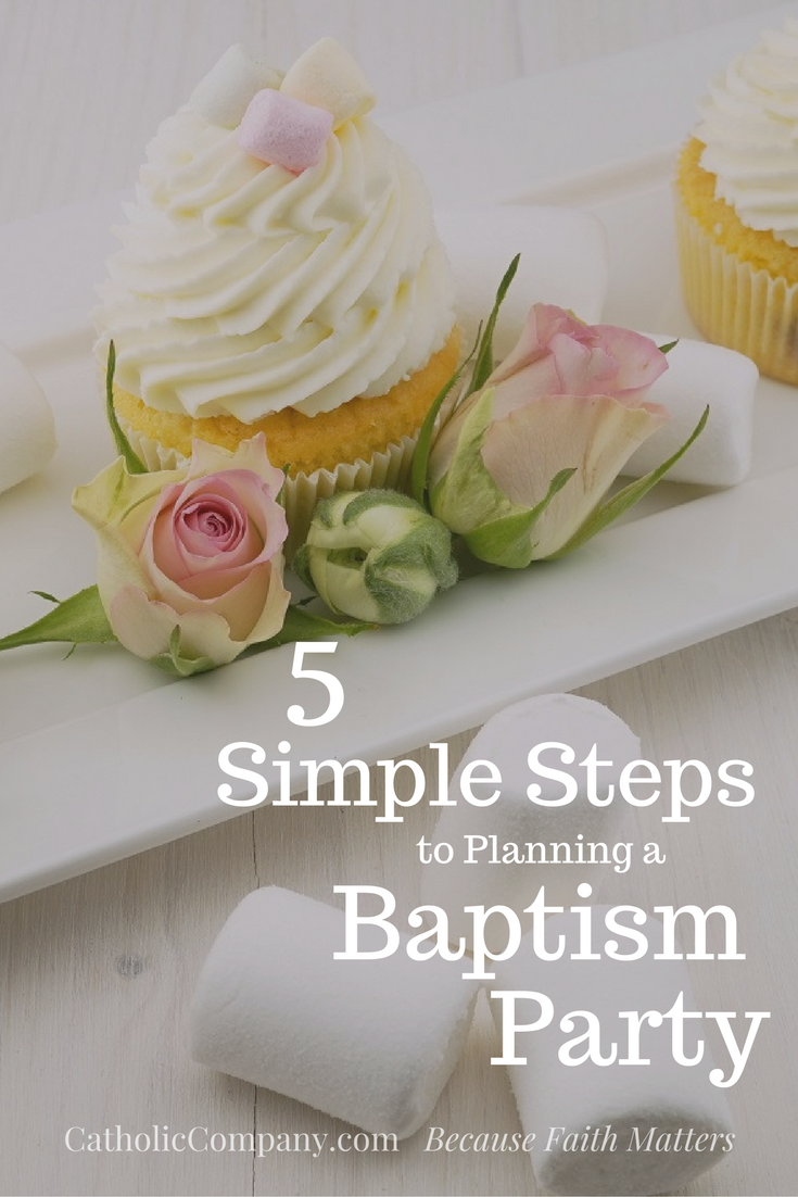 How to plan a baptism party in 5 easy steps