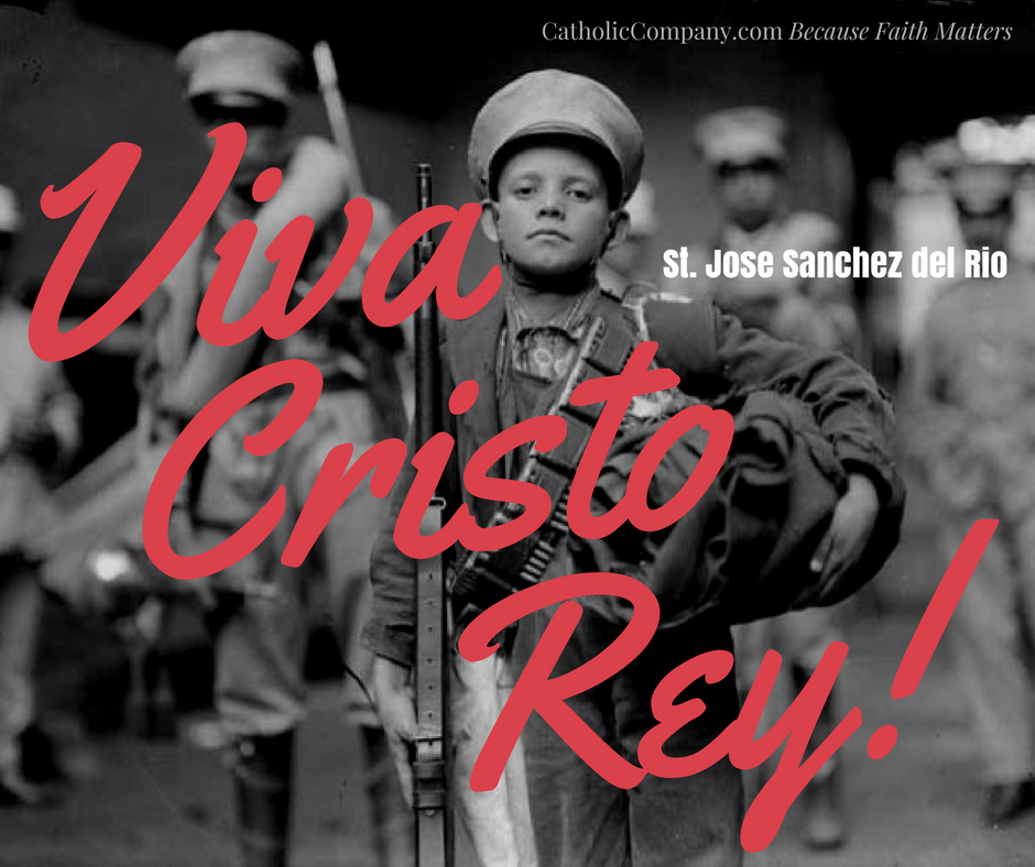 The story of St. Jose Sanchez del Rio, child soldier and martyr of the Cristero War