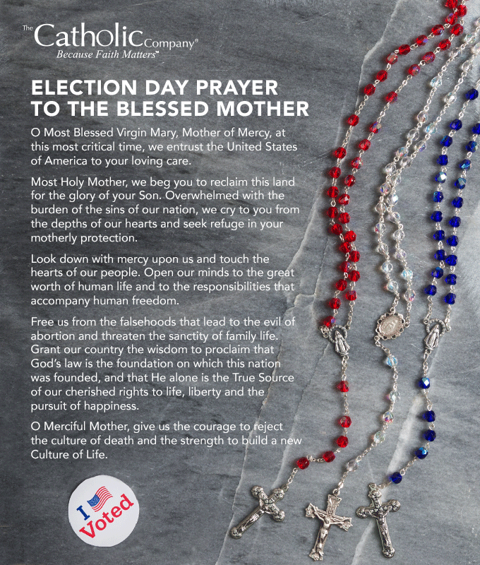 Election Day Prayer to Our Lady