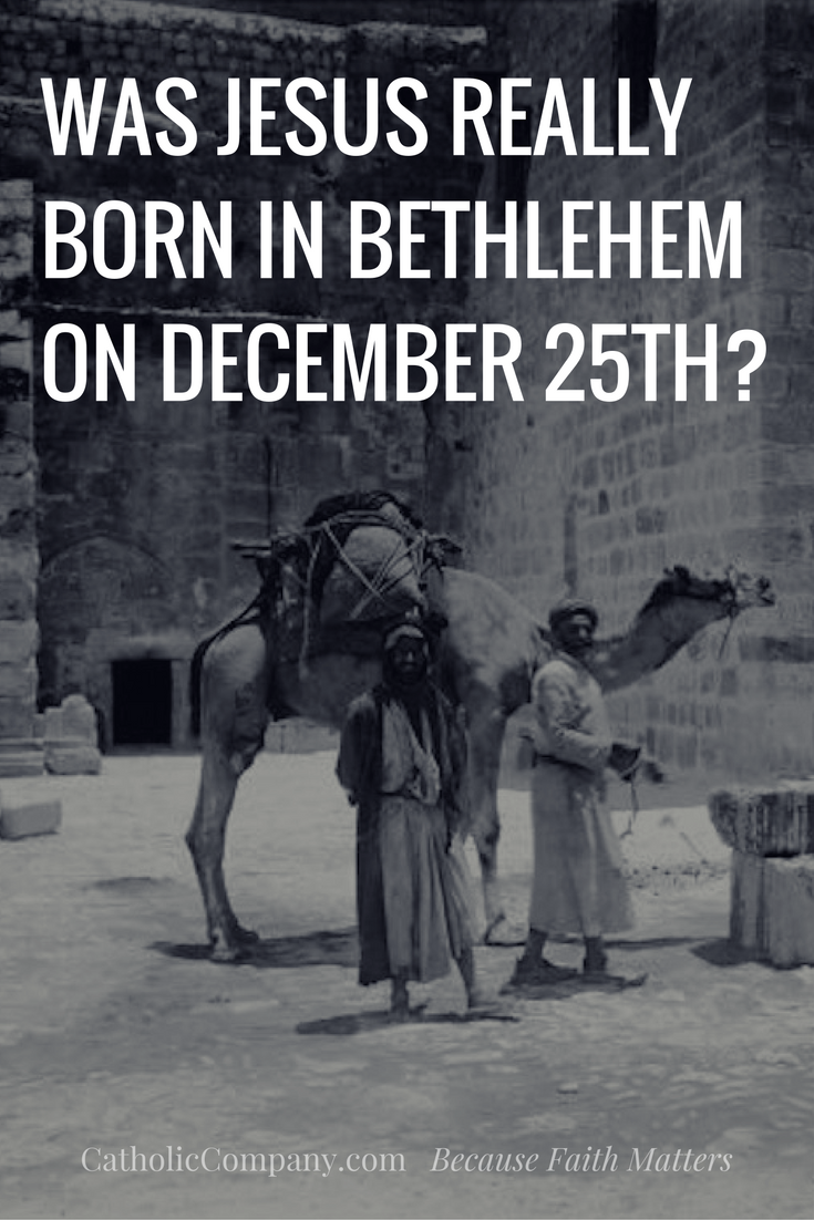 Was Jesus Really Born In Bethlehem On December 25th? | GetFed | GetFed