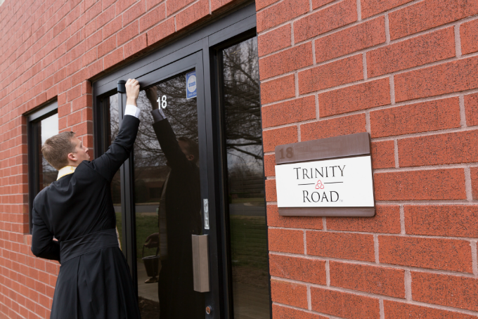  Epiphany Blessing at The Catholic Company warehouse and offices