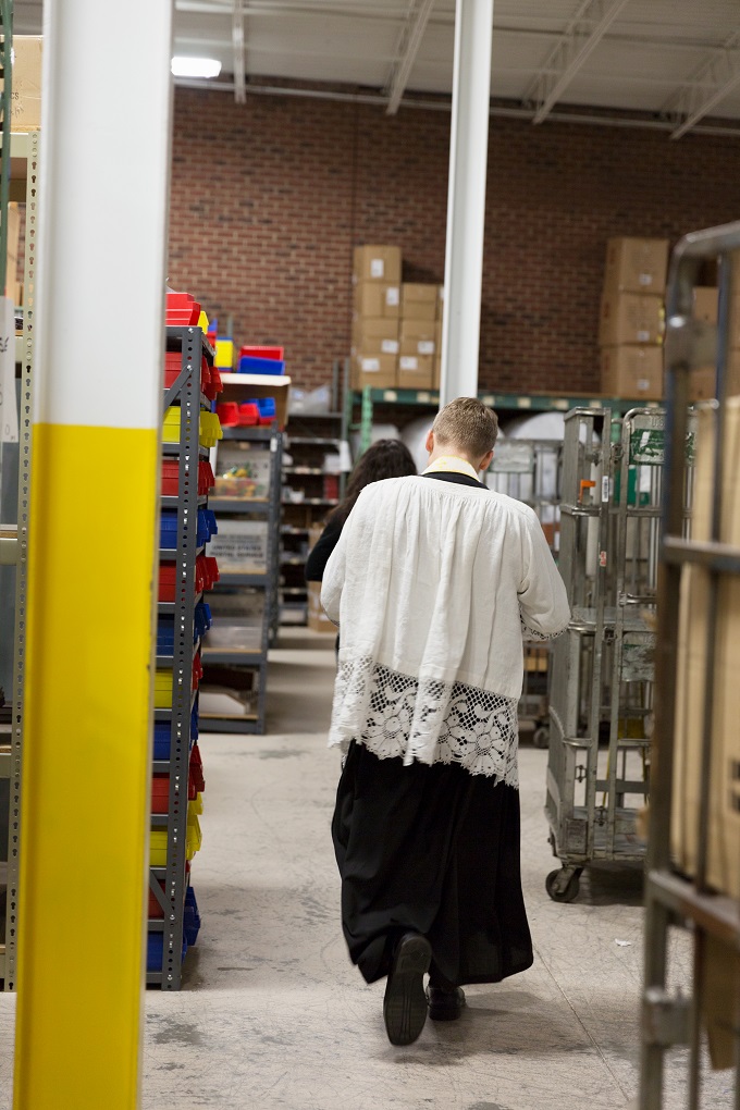  Epiphany Blessing at The Catholic Company warehouse and offices