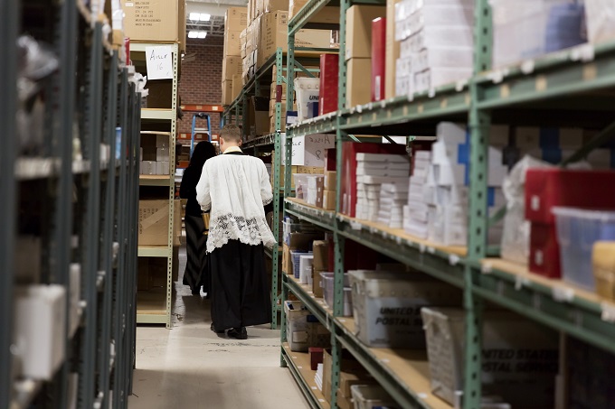  Epiphany Blessing at The Catholic Company warehouse and offices