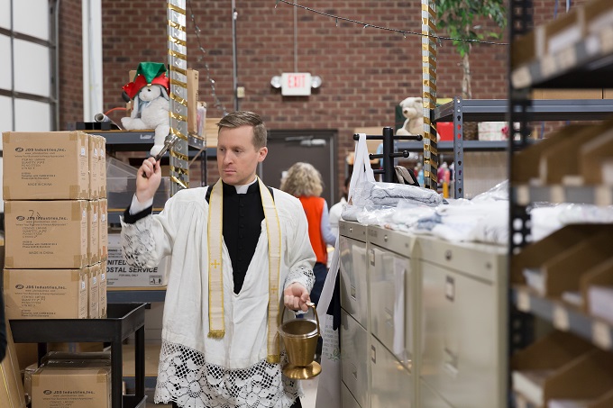  Epiphany Blessing at The Catholic Company warehouse and offices