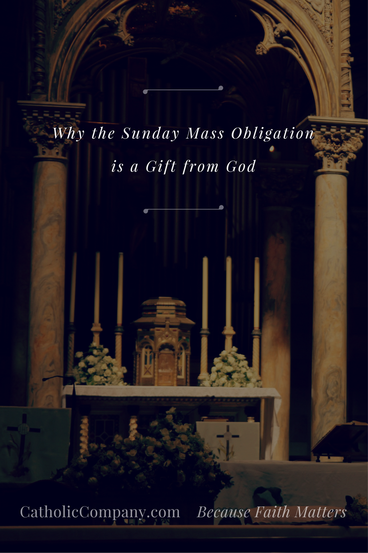 Why the Sunday Mass Obligation is a Gift from God