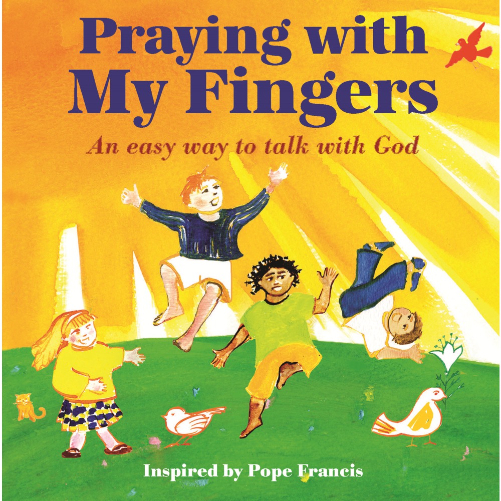 I Pray with My Five Fingers Magnet