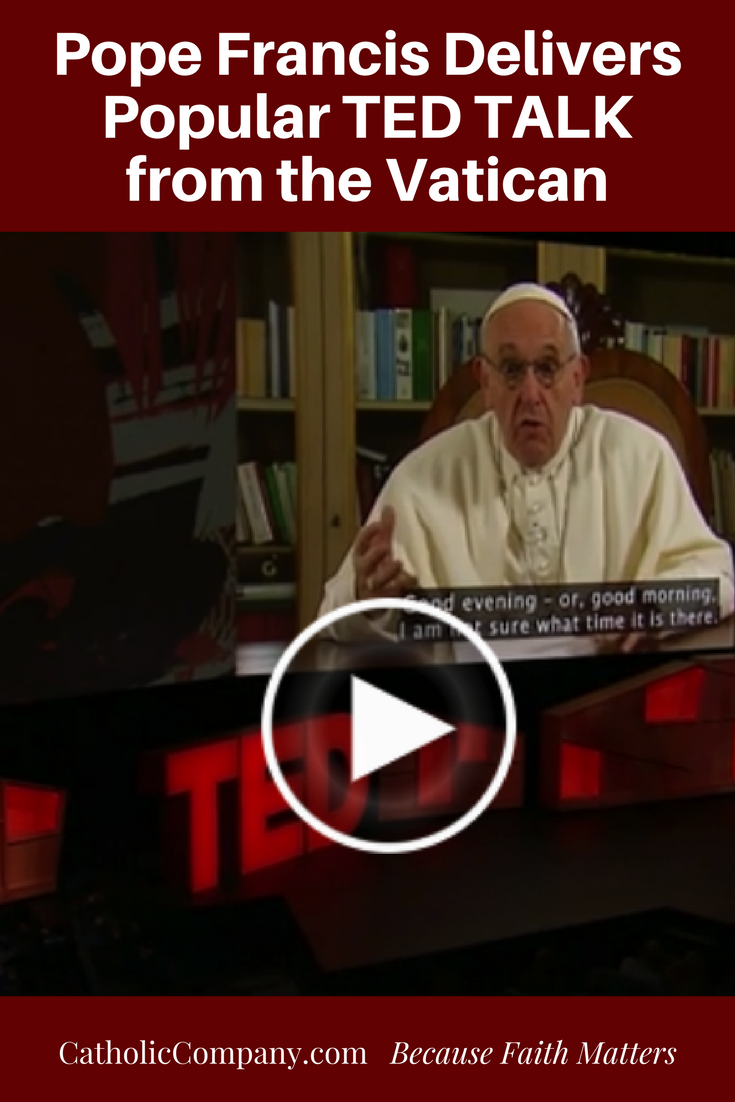 Pope Francis Delivers TED Talk