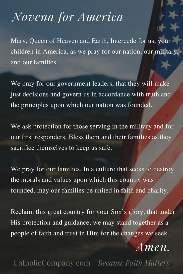 Novena for America by The Catholic Company