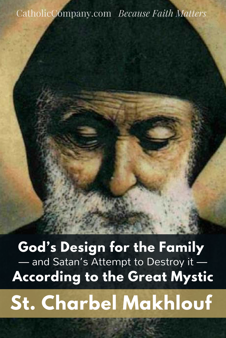 St. Charbel All the Forces of Evil are Focused on Destroying the Family